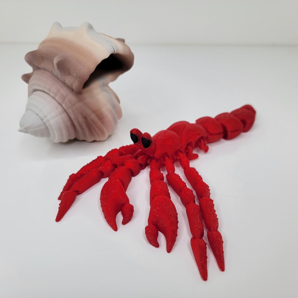 Hermit Crab and Shell - STL1000