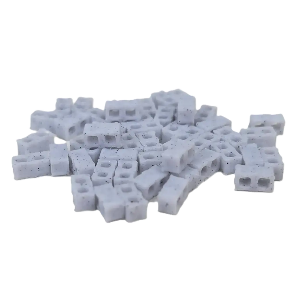 1/64 Standard Cement Blocks, 50 Pack - RWM60012-064