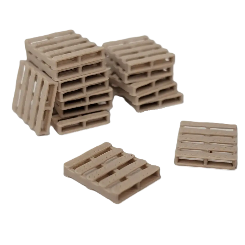 1/87 Pallets, 48" x 40", 15 Pack - RWM60001-087