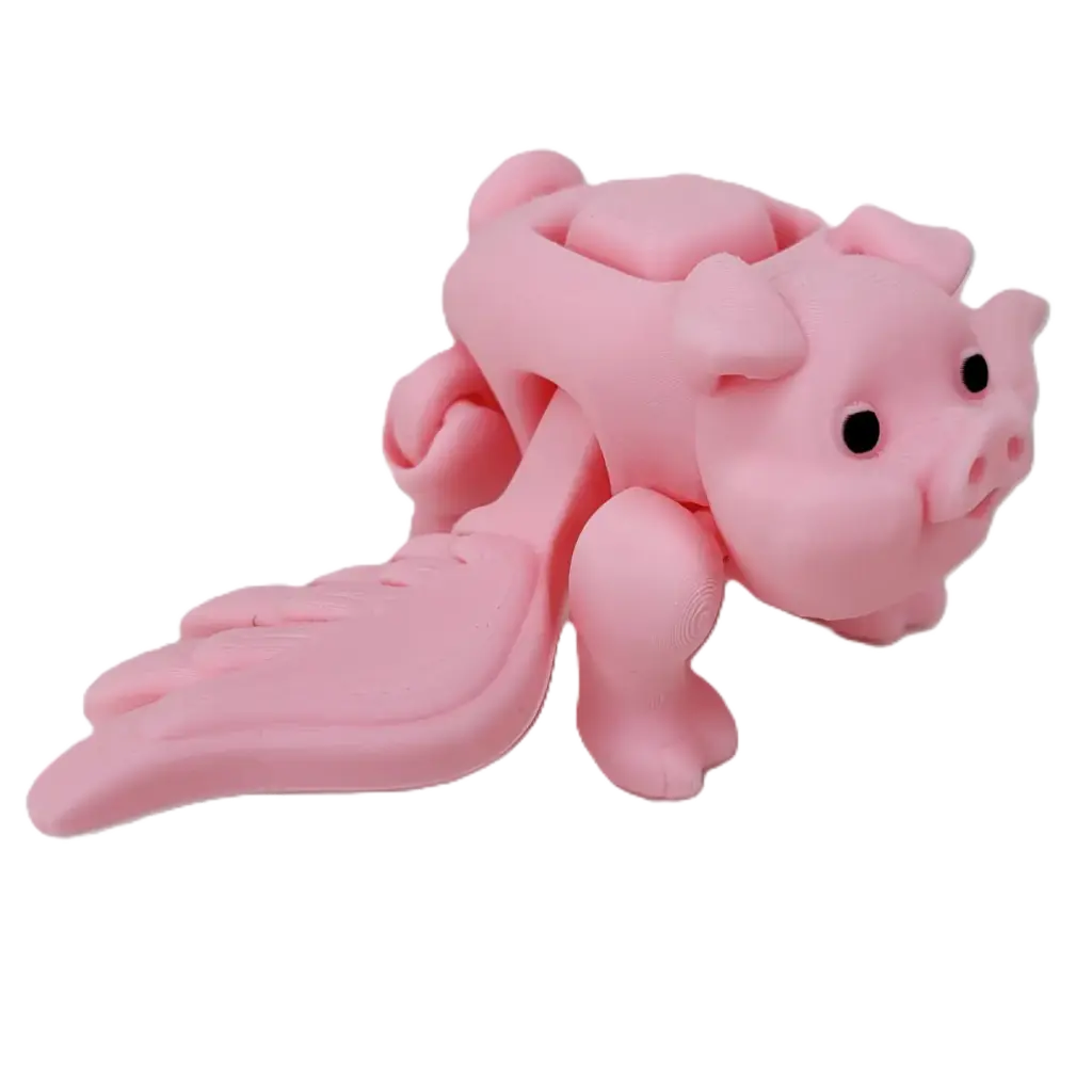 [STL2633-001] Press the Flying Pig - STL2633-001