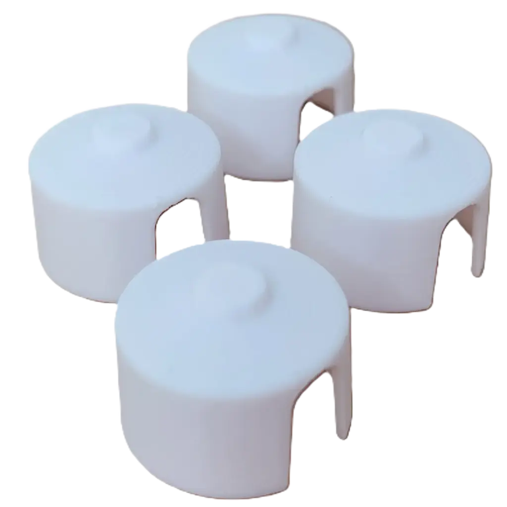 1/64 Calf Huts, Round, 4 Pack - RWM60015-064