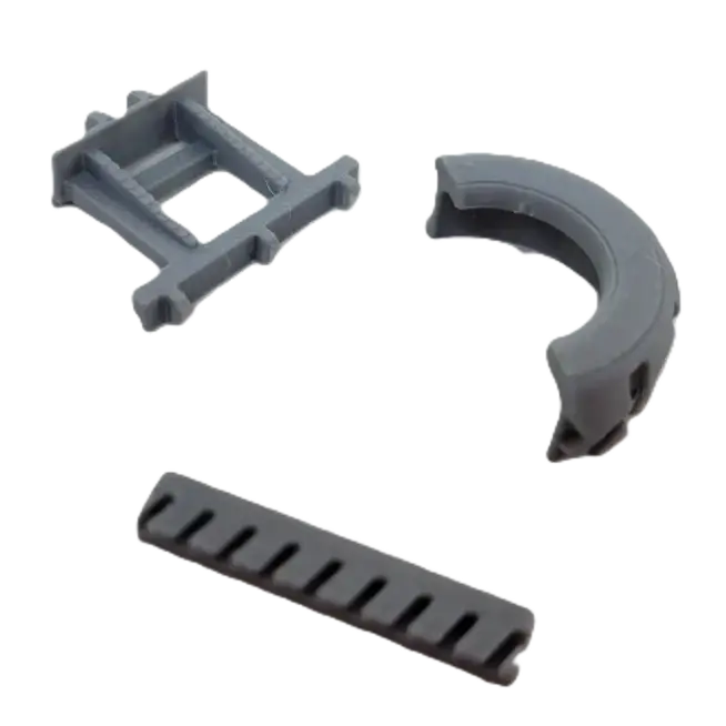 1/64 Skid Loader Barn Scraper, 7ft, Hook Mount, All Colors