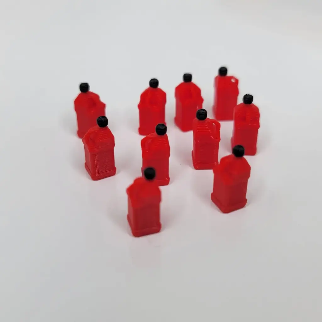 1/50 Fuel Jugs, 10 PACK, All Colors
