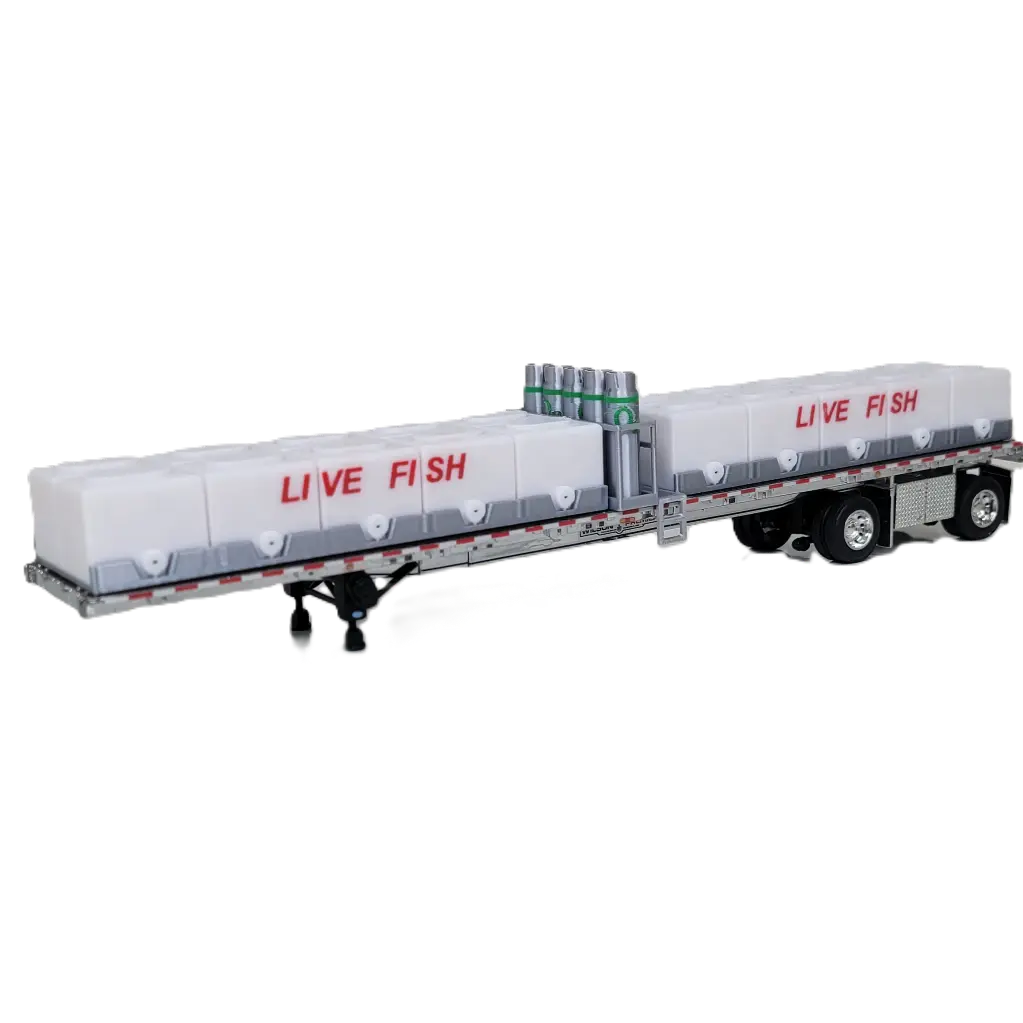 [RWM80013-064] 1/64 Live Fish Transport Load, 53 ft - RWM80013-064