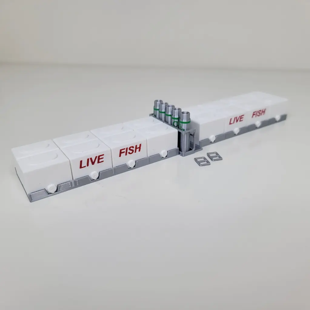 [RWM80015-064] 1/64 Live Fish Transport Load, 48 ft - RWM80015-064