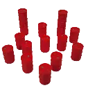 1/50 55 Gallon Drums, 15 Pack, All Colors