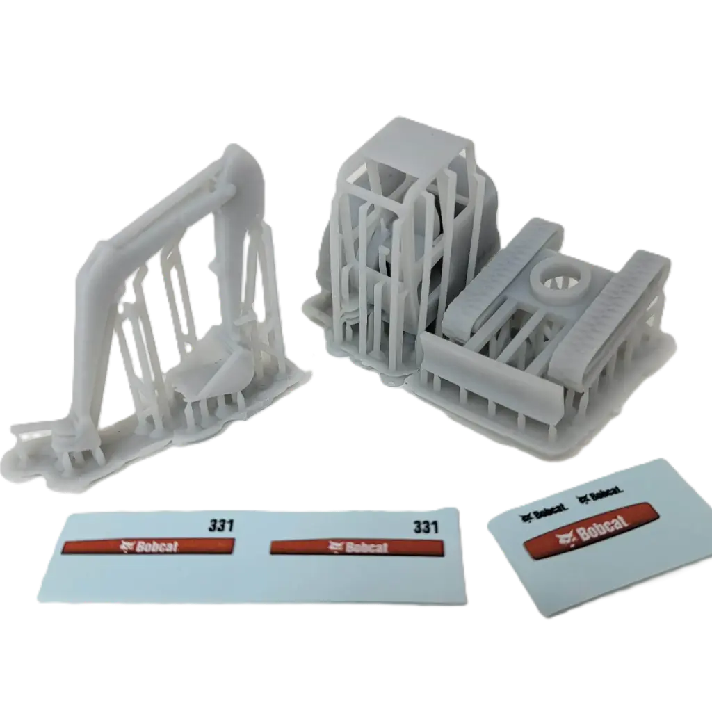 [CCD1000-064] 1/64 Bobcat 331S Mini Excavator, Kit, - CCD1000-064