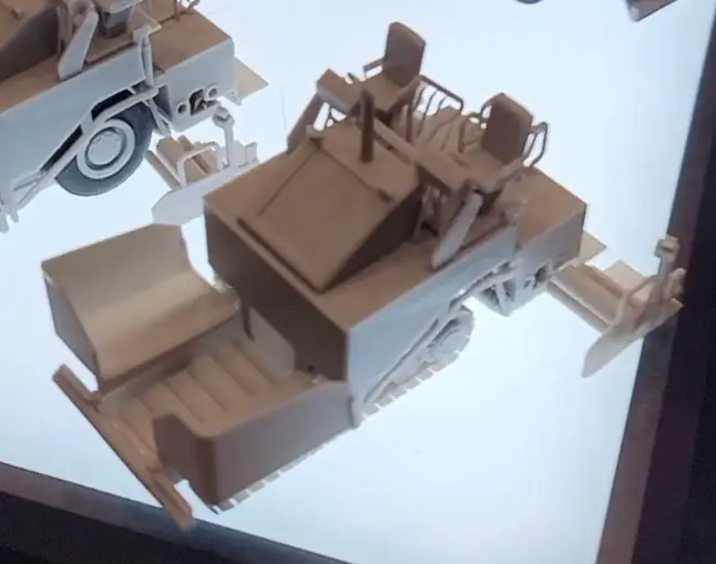 [TMM1004-KIT-064] 1/64 Caterpillar Road Paver, Tracked, Kit - TMM1004-KIT-064