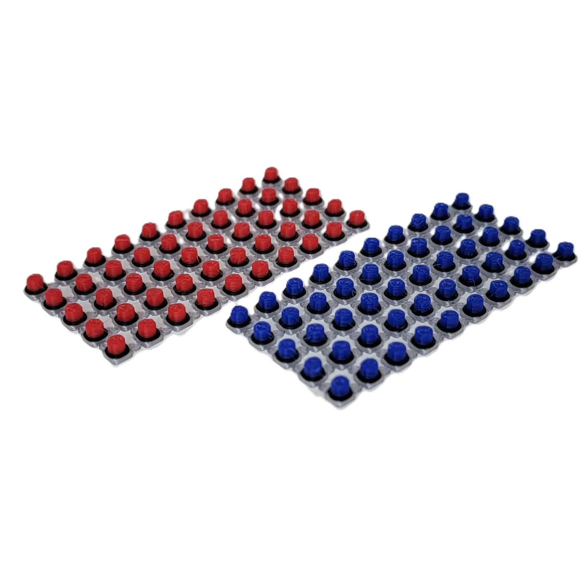 [RWM80024-050] 1/50 Emergency Strobe Lights, Red and Blue Lens, 50 of Each - RWM80024-050