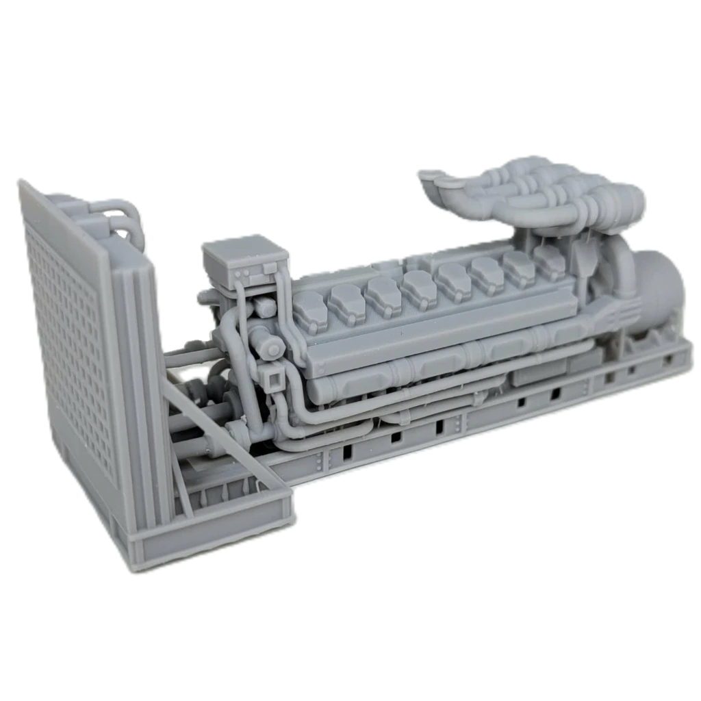 [TMM8000-KIT-064] 1/64 Caterpillar 16v C175 Generator Set - TMM8000-KIT-064