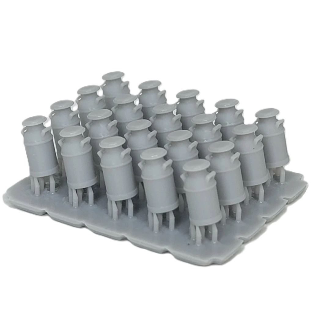 [RWM60030-064] 1/64 Milk Cans, 10 Gallon, Resin, 20 Pack - RWM60030-064
