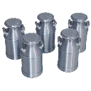 1/16 Milk Can, 10 Gallon, Silk Filament, 5 Pack - RWM60030-016