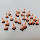 1/64 Construction Traffic Cones, 25 Pack - RWM60002-064 