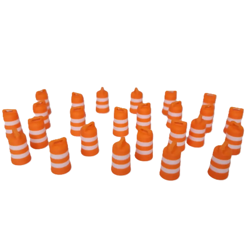 1/64 Traffic Drums, 25 Pack - RWM60006-064