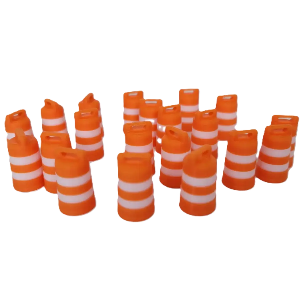 [RWM60006-050] 1/50 Traffic Drums, 20 Pack - RWM60006-050