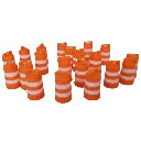 1/50 Traffic Drums, 20 Pack - RWM60006-050