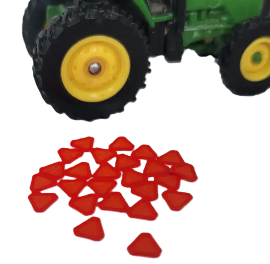 1/64 SMV, Slow Moving Vehicle Sign, 25 Pack - RWM80006-064