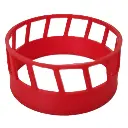 1/64 Round Bale Feeder, Red, Each - RWM60010-RD-001-064