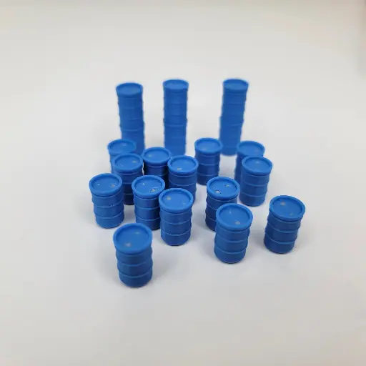 1/64 55 Gallon Drums, 20 Pack, All Colors