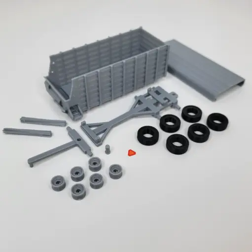 [RWM30015-064] 1/64 Silage Wagon Kit, 21 ft, Tandem Axle - RWM30015-064
