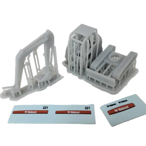 [CCD1000-064] 1/64 Bobcat 331S Mini Excavator, Kit, - CCD1000-064