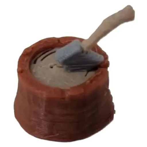 [RWM60003-001-064] 1/64 Axe on a Stump, Each - RWM60003-001-064