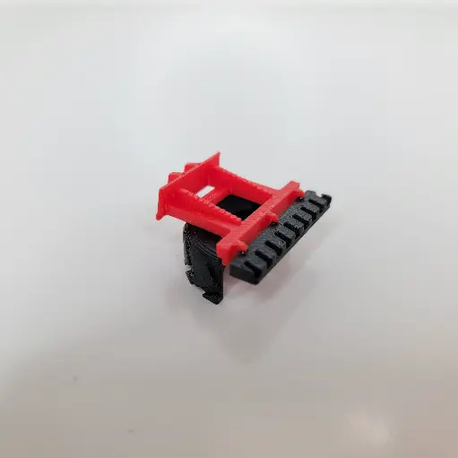 1/64 Skid Loader Barn Scraper, 7ft, Hook Mount, All Colors