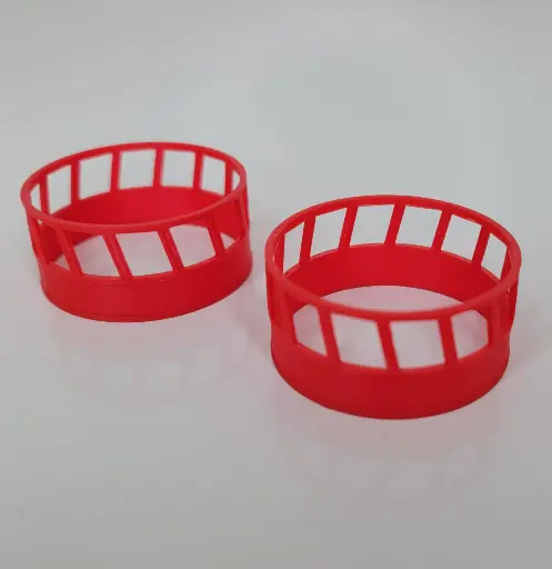 [MVT60010-2RD-064] 1/64 Round Bale Feeder, Red, 2 Pack - MVT60010-2RD-064