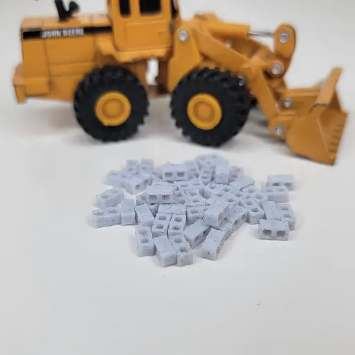 [MVT60012-064] 1/64 Standard Cement Blocks, 50 Pack - MVT60012-064