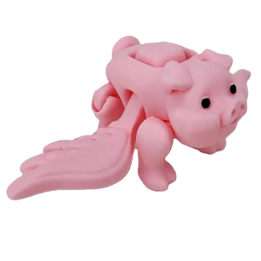 [STL2633-001] Press the Flying Pig - STL2633-001